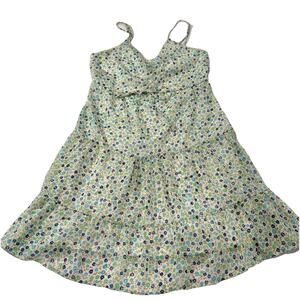 Altar’d State Floral Boho Sleeveless Sundress Size Medium Blue/Green